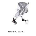 Red antimosquitos para cochecito de bebé modelo 16301# - Imagen 2