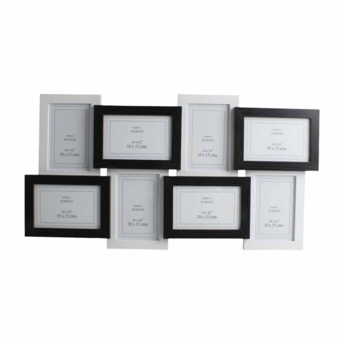 62615493 Set Conjunto 8 Marco De Fotos Modelo 450 Familia Retrato Decorativo Muro - Imagen 2