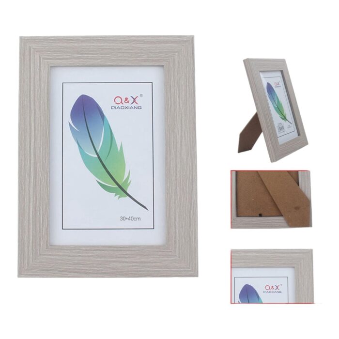 60983948 Marco De Foto Gris 413-16-30*40Cm - Imagen 1