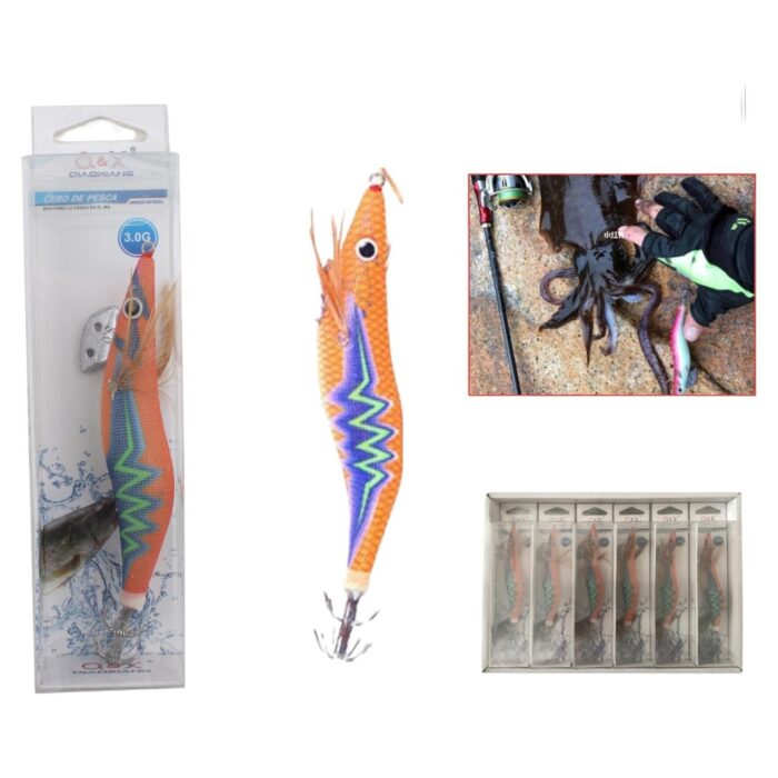 62353243 Camar¨®n De Madera (Naranja Rel¨¢mpago) 3.0G - Imagen 1