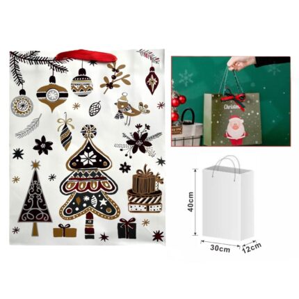 2876 Bolsa De Regalo Con Estampado En Caliente De Gran Tama?o