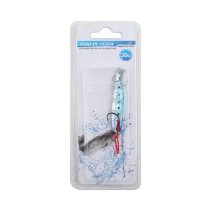 Plomo de pesca 1003-20G con triple gancho