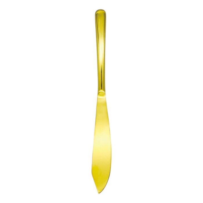 62339116 Cuchillo para pastel con mango redondo dorado 1PC - Imagen 1