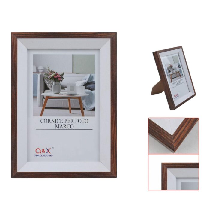 Marco De Foto Marron 9-18*24Cm - Imagen 1