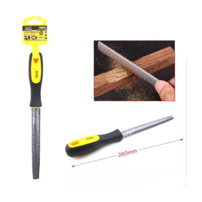 Lima De Acero Para Madera 150Mm Media Ca?A - Imagen 1