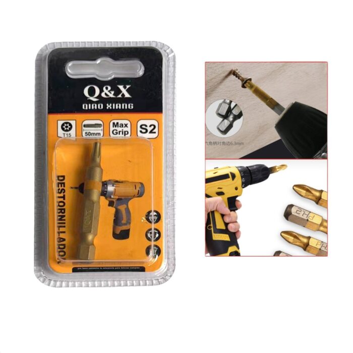 1 Uds. T15 * 50Mm Lote De Impacto De Alto Grado Chapado En Titanio - Imagen 1