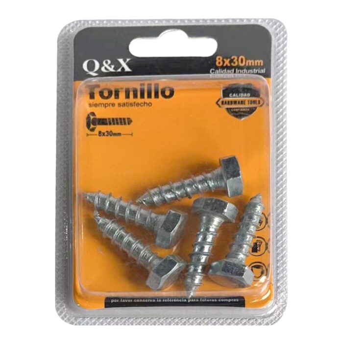60369011 8*30 Tornillos Hexagonales Para Madera - Imagen 1
