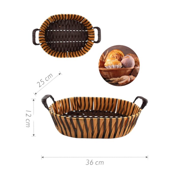 62704730 Cesta de mimbre para pan 253212 cm - Imagen 2