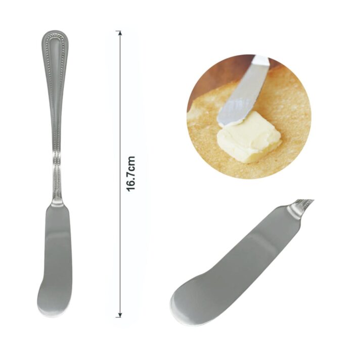 62339290 Cuchillo para mantequilla con diseno de puntos 3PCS - Imagen 2