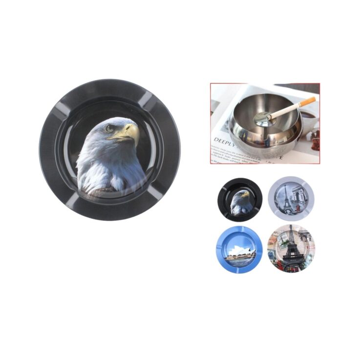 61749739 Cenicero De Plastico Con Dise?O - Imagen 1