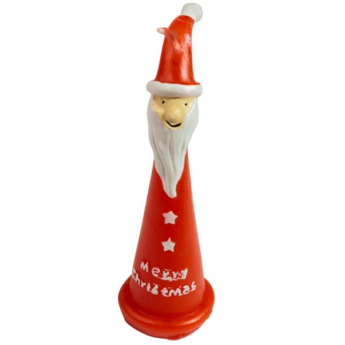 Vela navideña viejito 13cm - Imagen 2