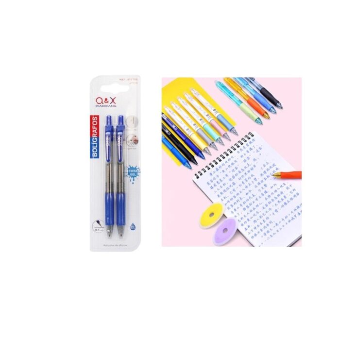 62333994 2505-1 Bol¨ªgrafo De Gel Totalmente Absorbente Azul 2Uds - Imagen 1