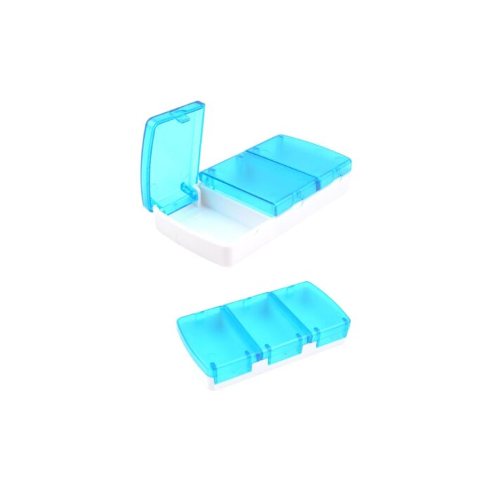 3b5a7065-e5ed-4003-bd6b-8393268f6e26.jpg 308 Pastillero De 3 Compartimentos 9,5x5x2 Ideal Para Viajes - Imagen 2