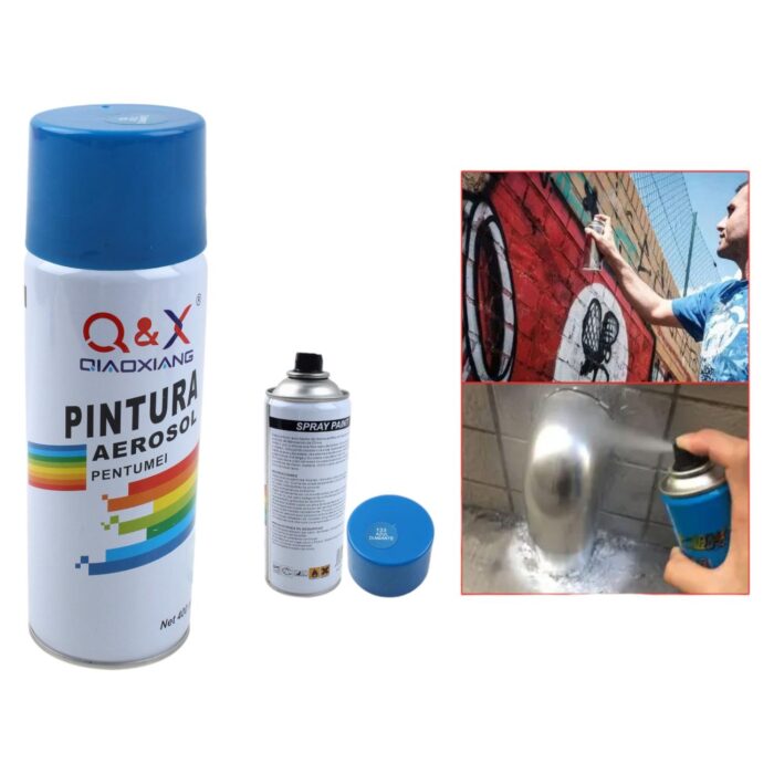62345714 Pintura en aerosol para manos 280g Azul 133# - Imagen 1