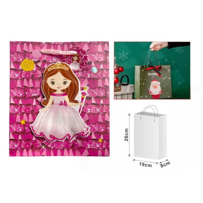 62701821 2808 Bolsa De Regalo Con Parche Tridimensional Tama?o Peque?o - Imagen 1