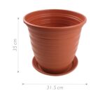 Maceta plastico 35 x 35 x 31.5 cm - Imagen 2
