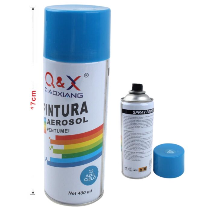 Pintura en aerosol manual 280g azul 15# - Imagen 2