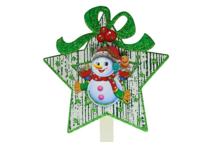 Estacas De Jardín Navideñas 70X18 Cm Para Decoración - Imagen 4