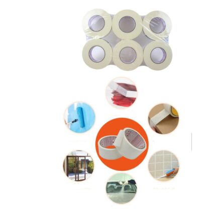 Cinta adhesiva masking tape 3.0 cm x 120 m para proyectos duraderos