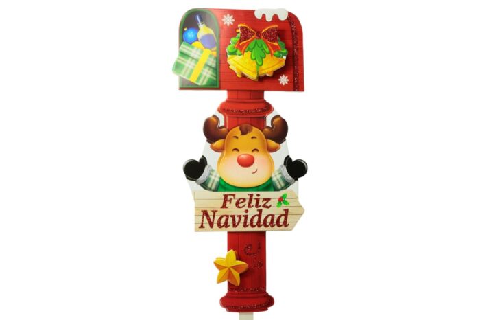 Estacas De Jardín Navideñas 83X22CM Para Decoración Exterior - Imagen 3