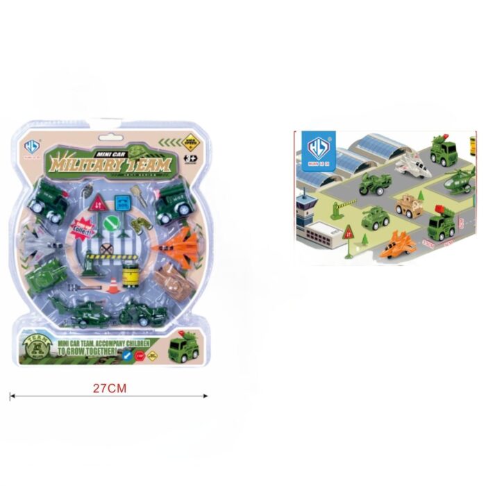 898E-90 Juego De Veh¨ªculos Militares Retraibles - Imagen 1