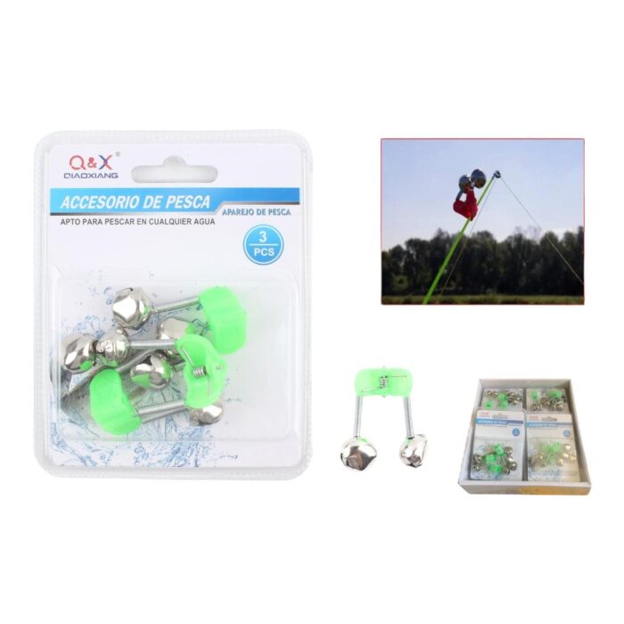 60370099 (Accesorios Para Aparejos De Pesca) Clip De Tablero De Doble Burbuja Doble Campana 3 Uds - Imagen 1
