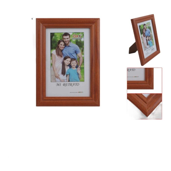 60983774 Marco De Foto Rojomadera 462-9-18*24Cm - Imagen 1