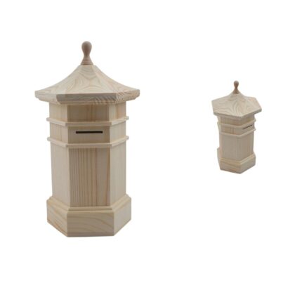 Hucha en forma de torre