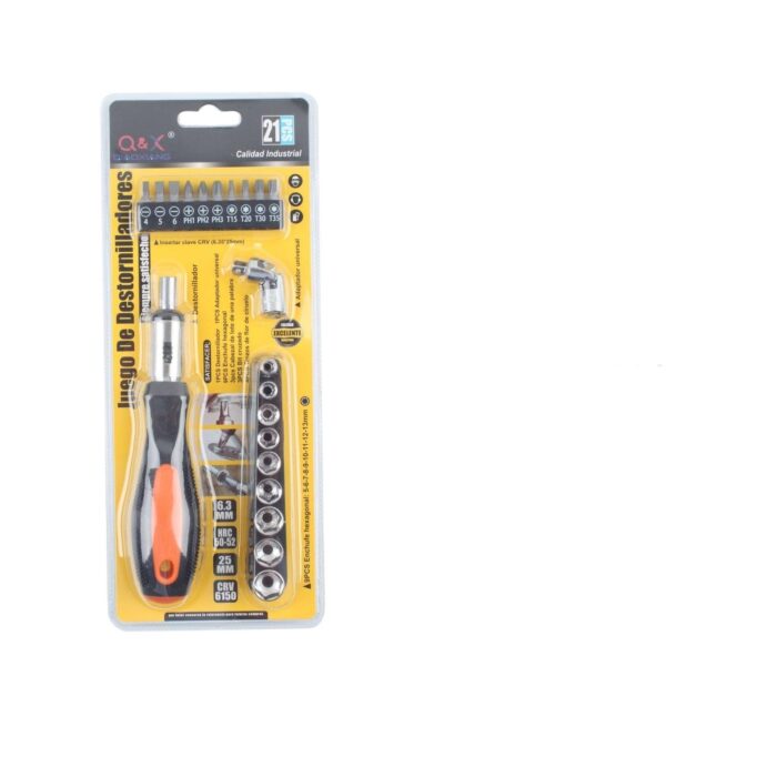 Juego De Destornilladores 21Pcs - Imagen 1
