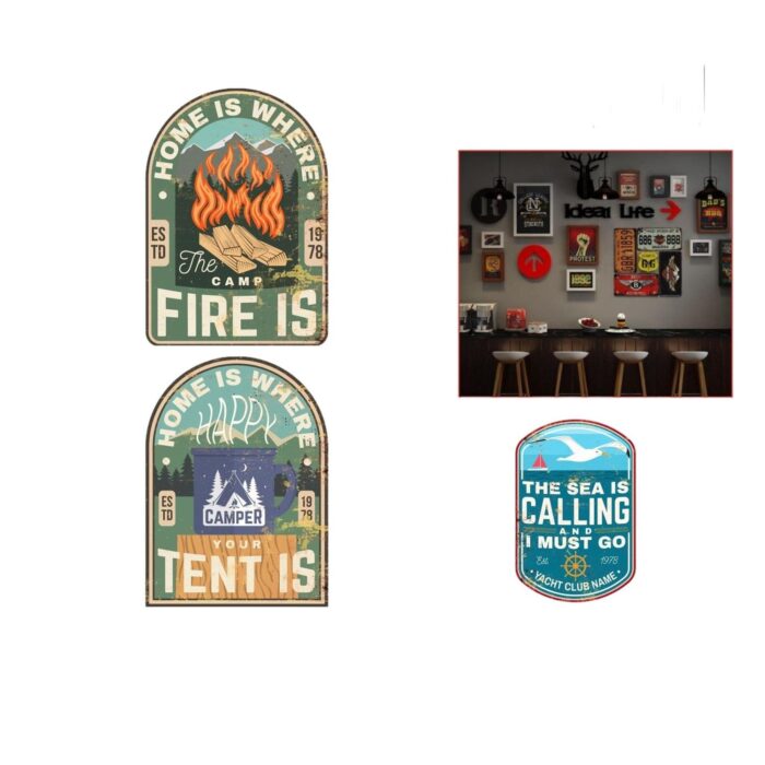 62351732 Pintura De Hierro Con Forma Especial 312.316.317 Mixta - Imagen 1