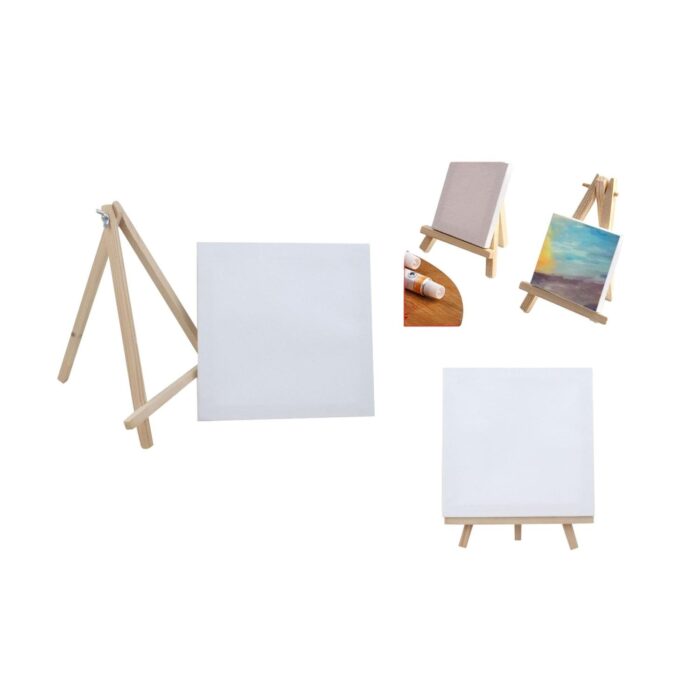 60363910 Marco Blanco 30*30Cm + Caballete. - Imagen 1