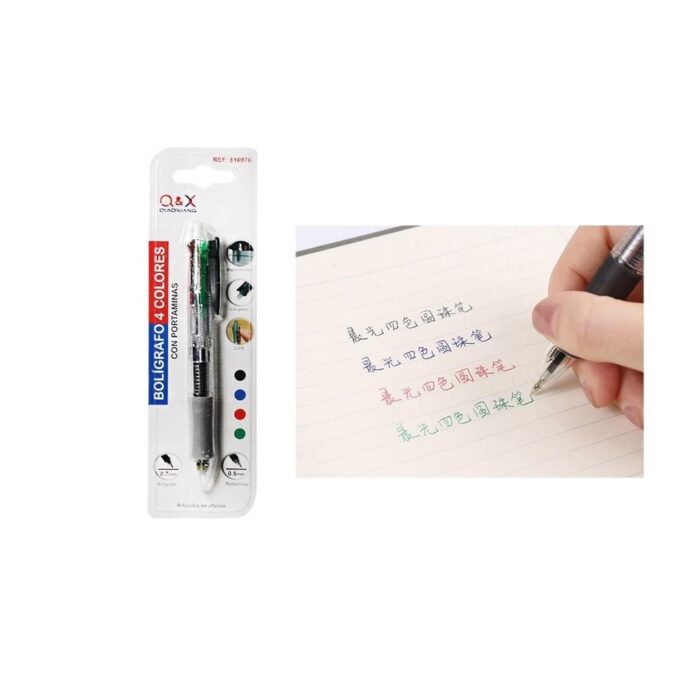 62334126 2408 Bol¨ªgrafo Cuatricolor Totalmente Absorbente 0,7 + Portaminas 0,5 - Imagen 1