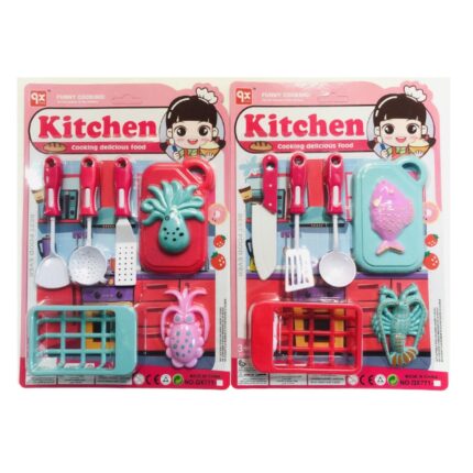 Set Qx771-29 De Cocina Juguetes Para Niñas 3+