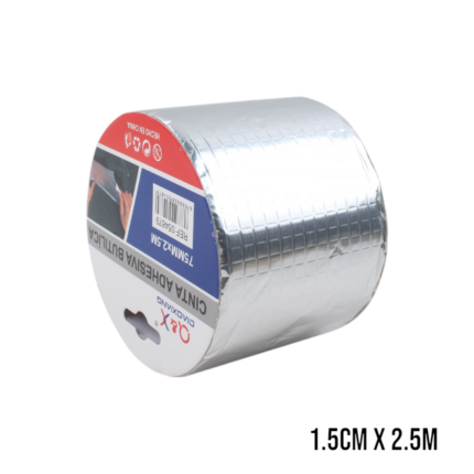 Cinta de butilo 7.5cm x 2.5m