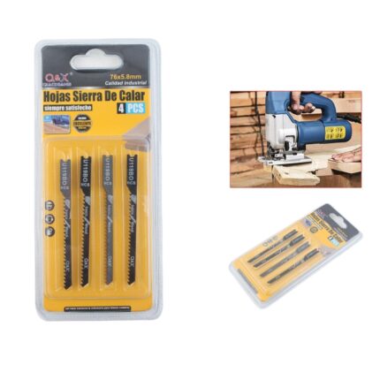 Hojas Sierra De Calar 4Pcs 76X5,8Mm U119Bo