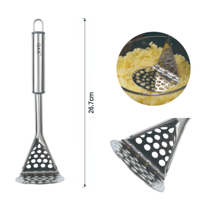 TXM29-61 Prensa de papas con mango ovalado 26.7X8.2CM - Imagen 3
