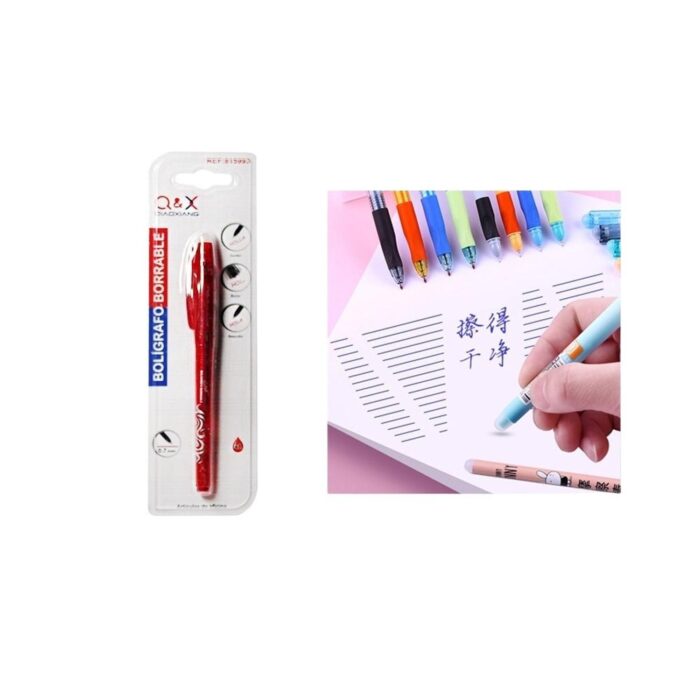 62334223 2315-2 Bol¨ªgrafo De Gel Rojo Totalmente Absorbible Y Borrable. - Imagen 1