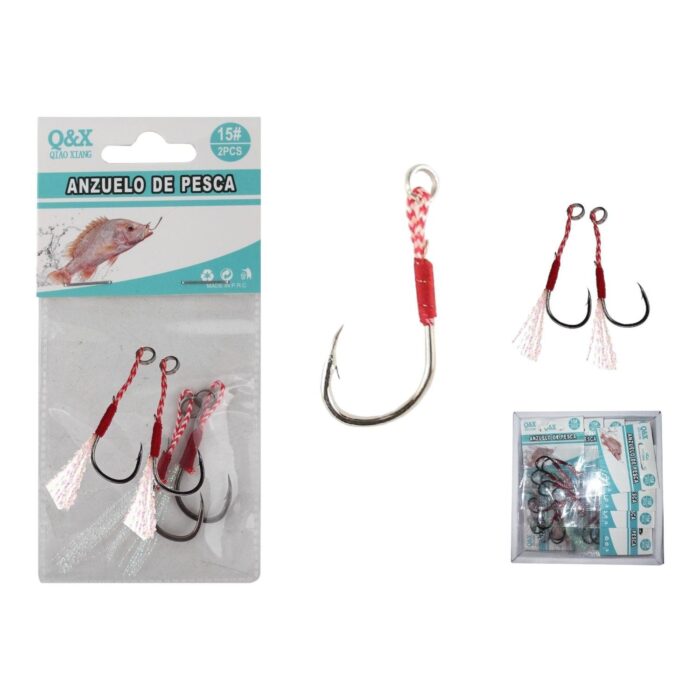 Gancho De Alambre 15# 1 Par/Tarjeta Para Colgar - Imagen 1