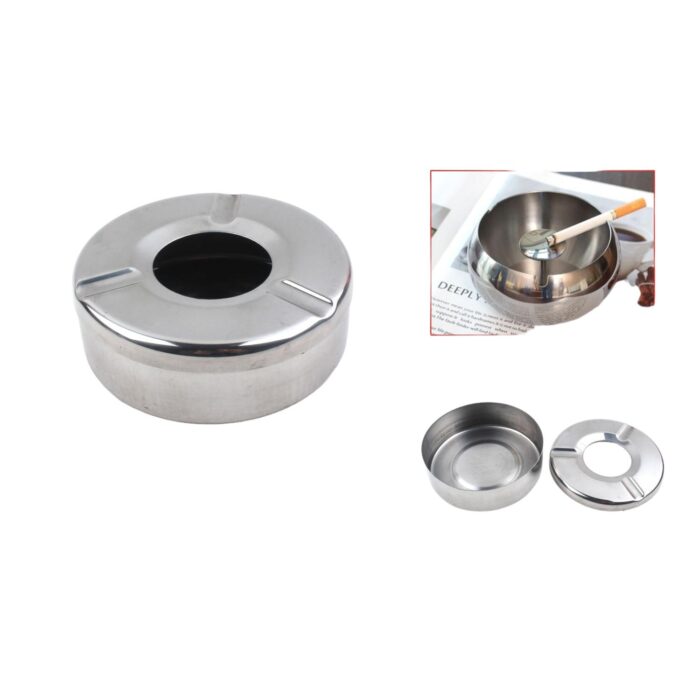 Cenicero De Acero Inoxidable - Imagen 1