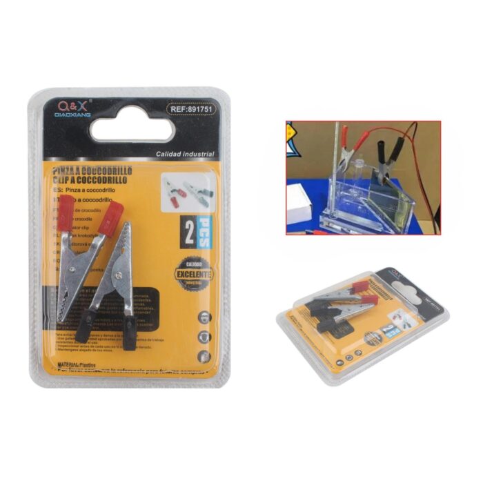 1006 Pinzas De Cocodrilo 2 Pcs 10A - Imagen 2