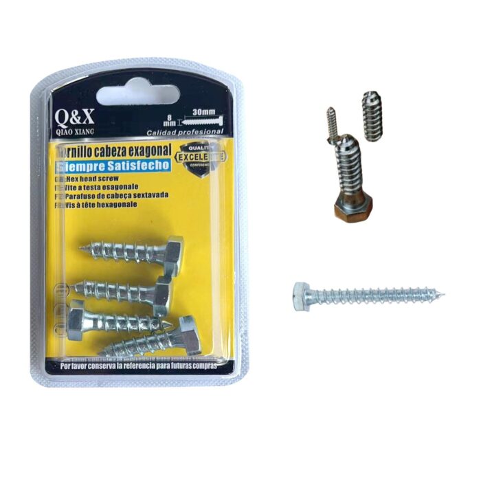 62354646 Tornillos Para Madera Hexagonales 8X30 - Imagen 1
