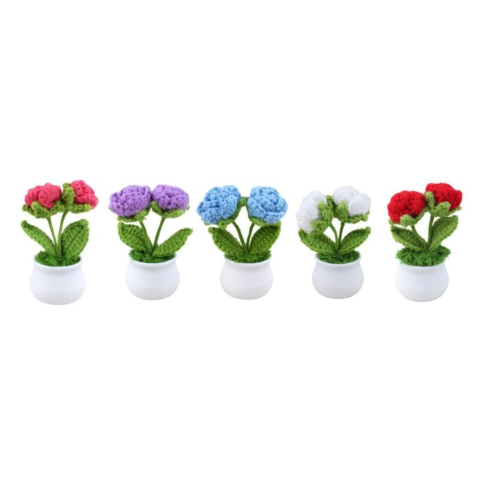 (Flor De Yarling) Rosa Burbuja De Dos Cabezas - Imagen 2