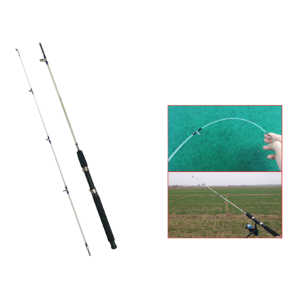 Varilla de Inserción Transparente para Pesca - 2.4m