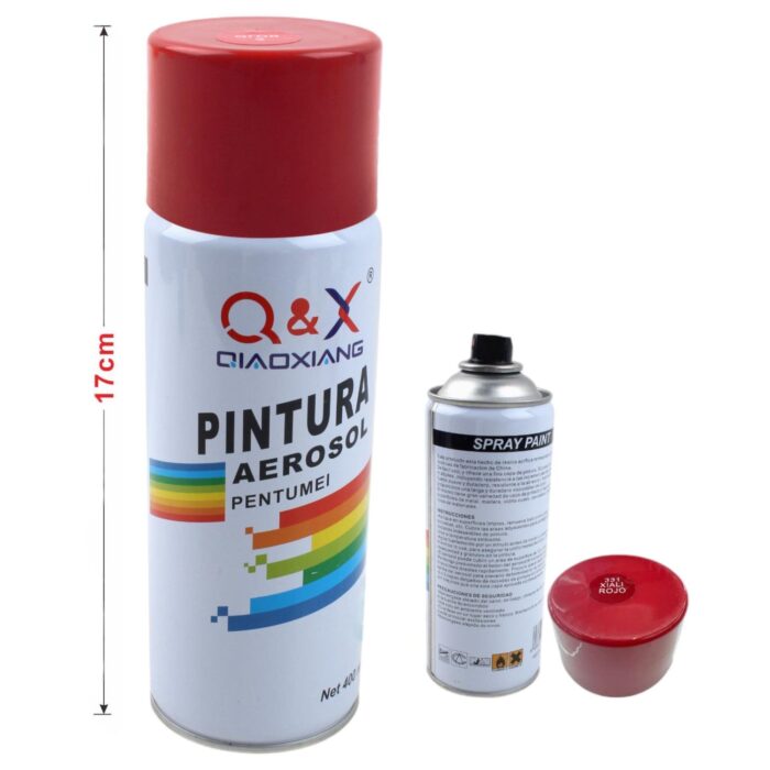 62345744 Pintura en aerosol para manos 280g Carmesí 331# - Imagen 2