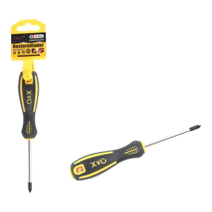 Nuevo Destornillador Mango Cuadrado (Cruz 5*75) Imantado - Imagen 1