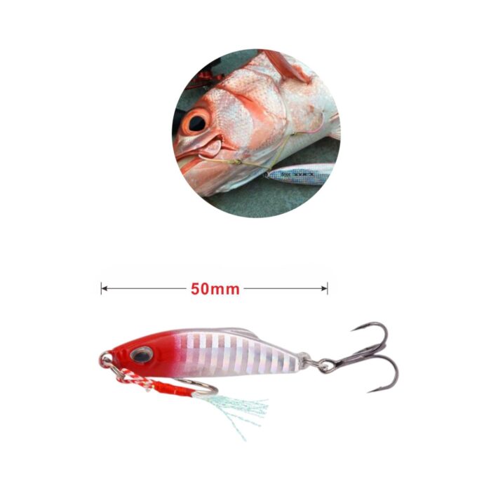 Plomo de pesca 1003-10G con triple gancho - Imagen 2