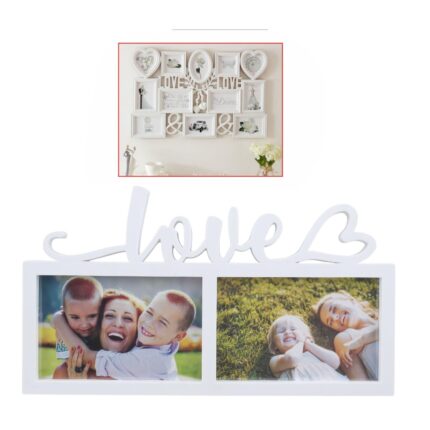 Marco De Foto PVC Modelo LOVE 16x32cm
