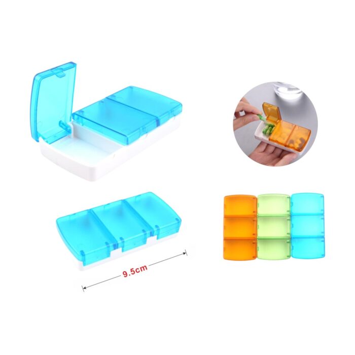 5932c4ed-5a6b-4a2a-9295-59856ecd50b7.jpg 308 Pastillero De 3 Compartimentos 9,5x5x2 Ideal Para Viajes - Imagen 3