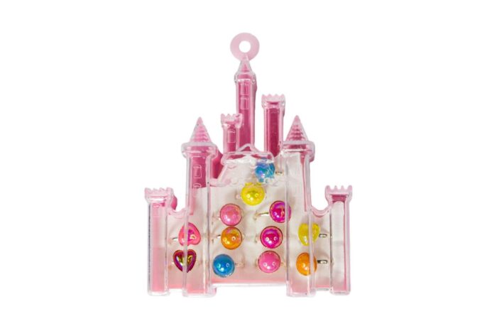 Caja castillo de anillos 12u - Imagen 1