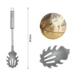 TXM-W07 Cucharon para fideos de nylon con mango ovalado 34.5X6.8CM - Imagen 3